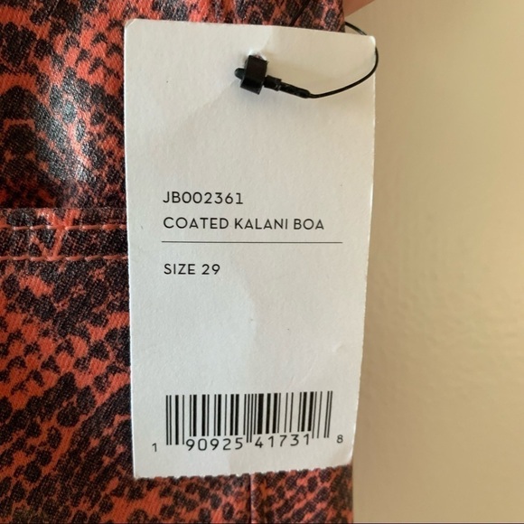 J Brand Selena Mid-Rise Crop Boot Jeans Coated Kalani Boa - Picture 7 of 11